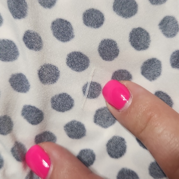 Dot Dot Smile Twirl Dress | Black & White Polka Dot | Size 7 - Picture 9 of 10